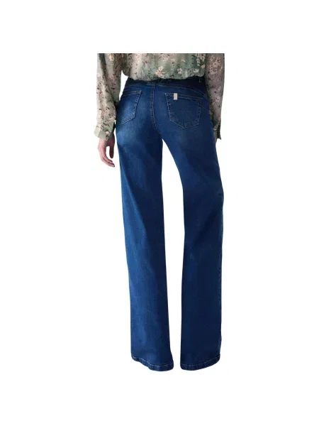 Pantaloni Liu Jo albastru