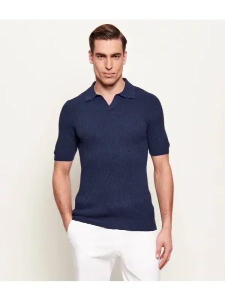 Gran Sasso Tenisz póló frottír kék