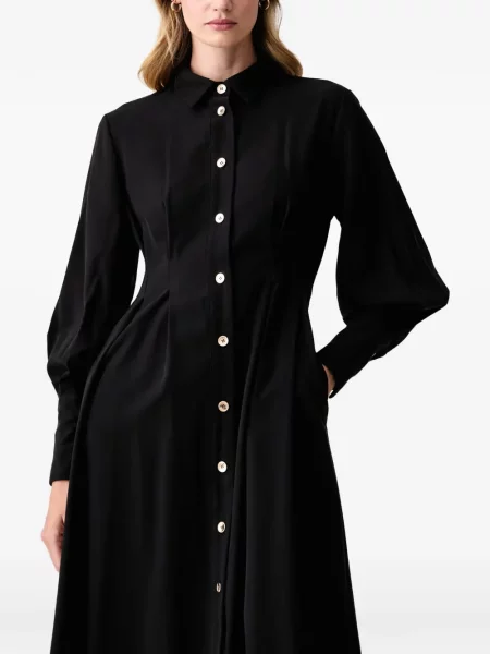 Rochie tip cămașă Fracomina negru