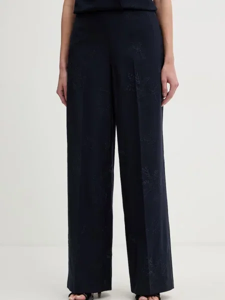 Twinset pantaloni pentru femei cu vâscoză