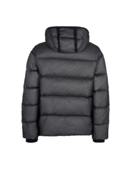 Kurtka puchowa Dsquared2 z kapturem czarna