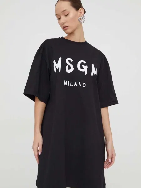 Φόρεμα MSGM μαύρο