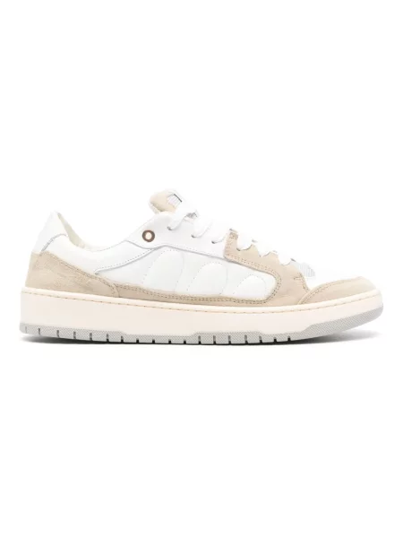 Sneakersy Santha skórzane beżowe