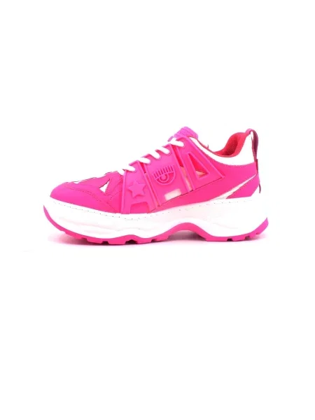 Sneakersy Chiara Ferragni Collection skórzane różowe
