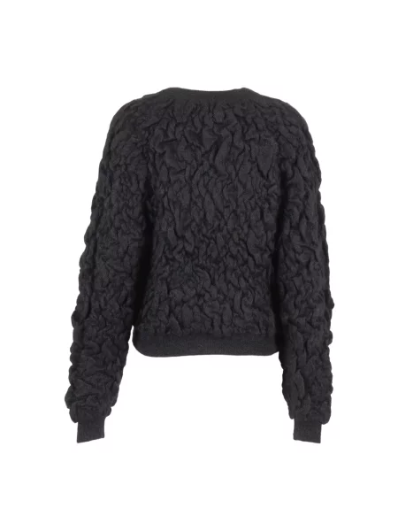 Sweter Fabiana Filippi wełniany czarny