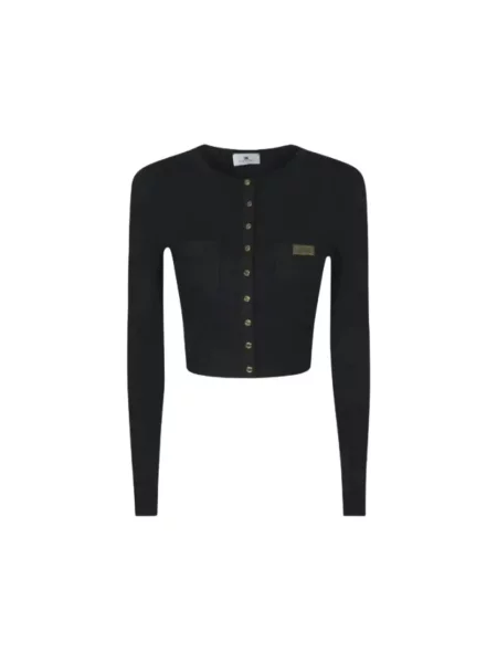 Kardigan Elisabetta Franchi czarny