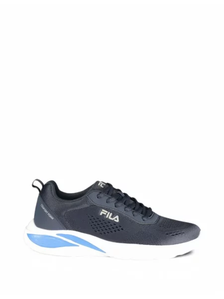 Sneakerși Fila cu autograf albastru