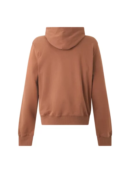 Bluza z kapturem Diesel z kapturem brązowa