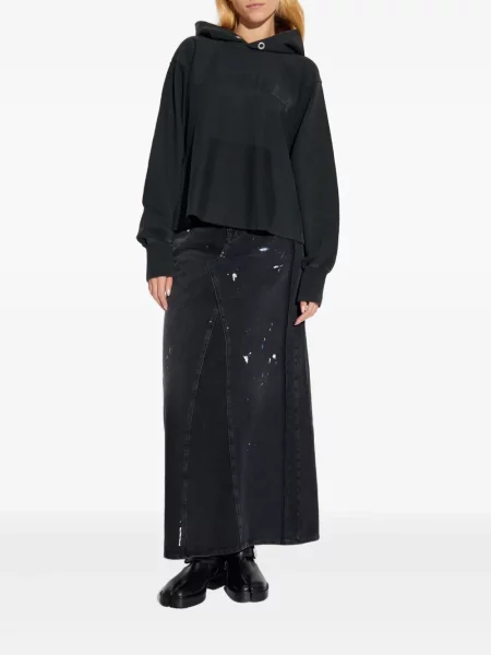 Pulover Maison Margiela cu broderie negru