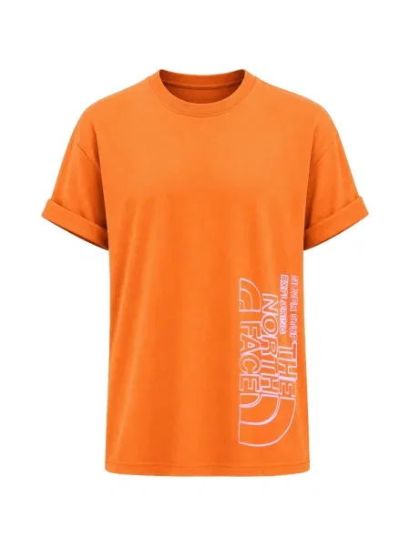 Dětské tričko The North Face oranžové