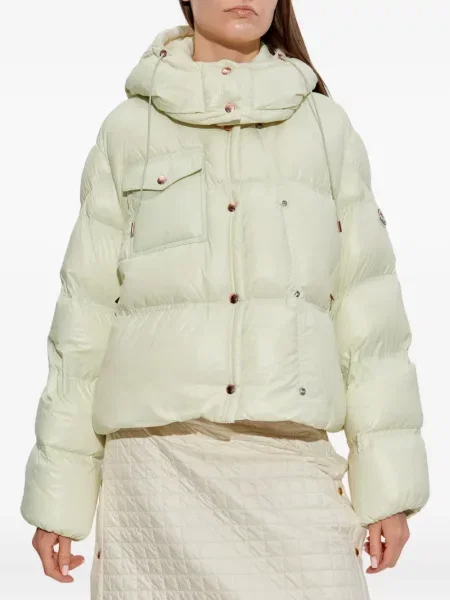 Kurtka puchowa Moncler zielona