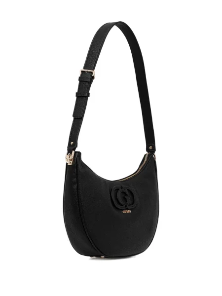 Torbica Guess s autogramom crna