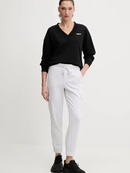 Свитер Dkny с принтом черный