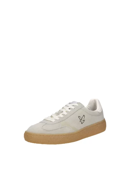 Sneakersy Lyle & Scott zamszowe beżowe