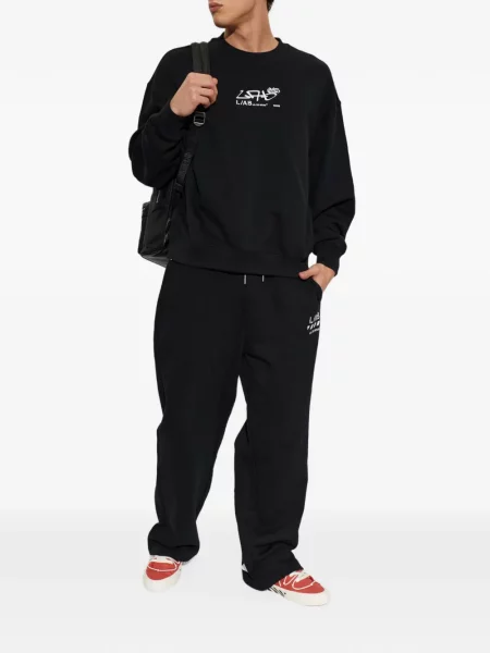 Hanorac L/ab C/o Off-white cu imagine alb