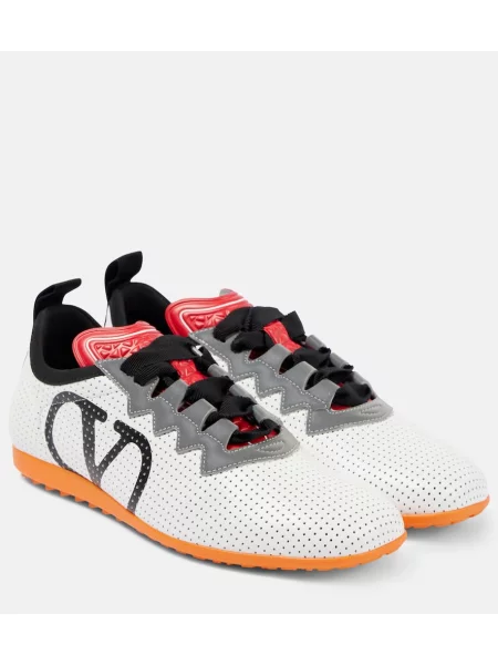 Kožené tenisky Valentino Garavani bílé