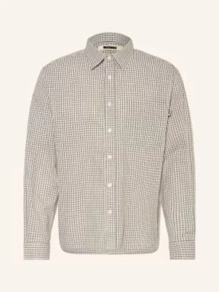 Woodbird Košile Comfort Fit krémová černá