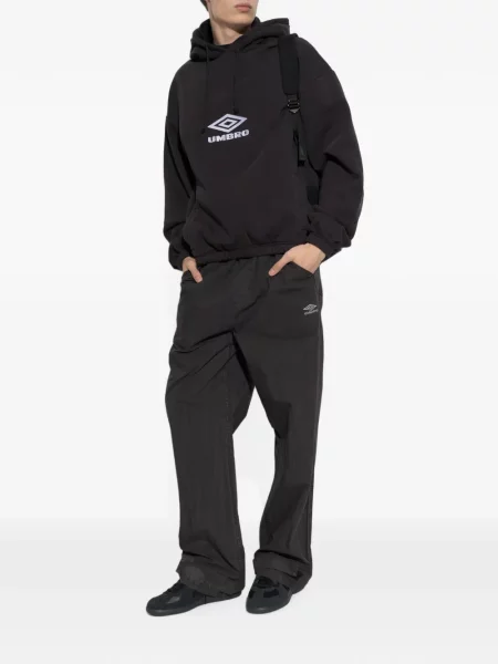 Hanorac cu glugă Umbro cu imagine cu cordon negru