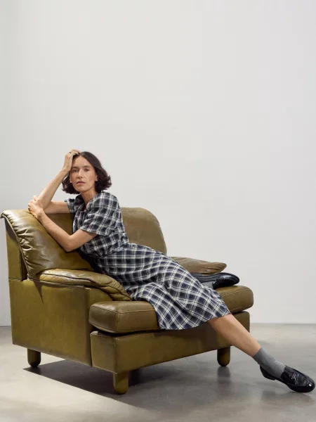 Клетчатое платье Reserved
