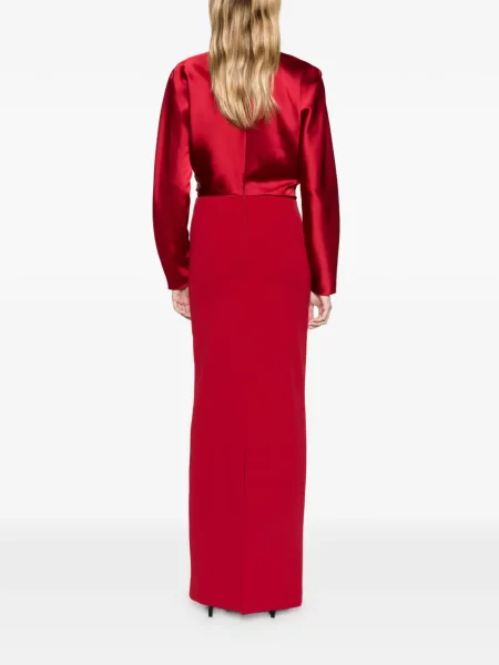 Rochie maxi Solace London roșu