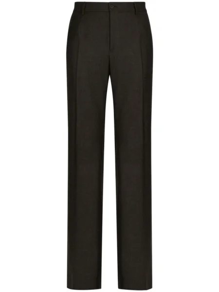 Pantaloni Dolce & Gabbana de lână negru