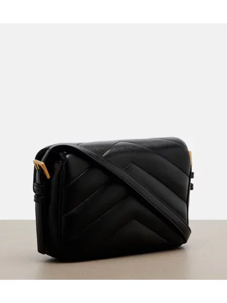 Geanta de piele Saint Laurent din piele negru