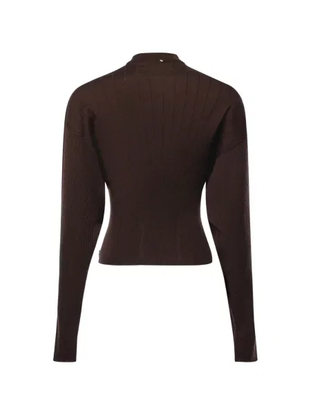 Pulover Sportmax de lână maro