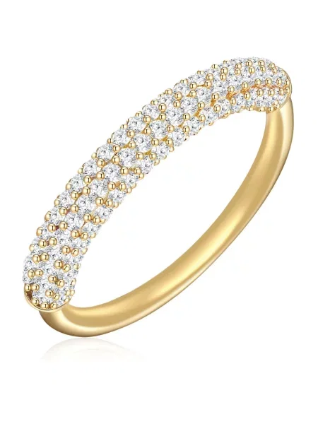 Glanzstücke München Prstan zlato-rumena rumena