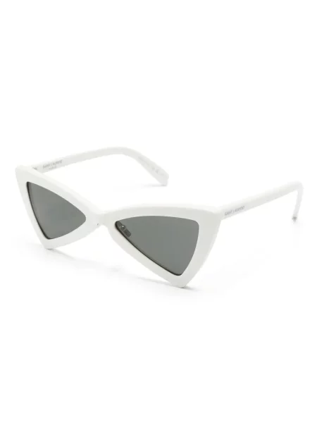 Saulės akiniai Saint Laurent Eyewear balta
