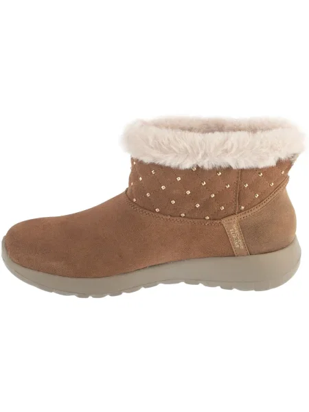 Tenisky Skechers hnedá