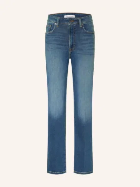 Good American Rovné Džíny Good True Straight indigo
