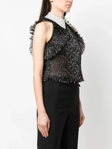 Top Alberta Ferretti negru