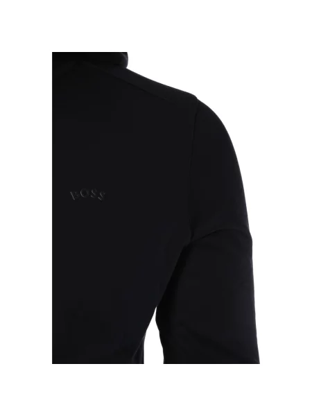 Sweter Boss Green wełniany niebieski