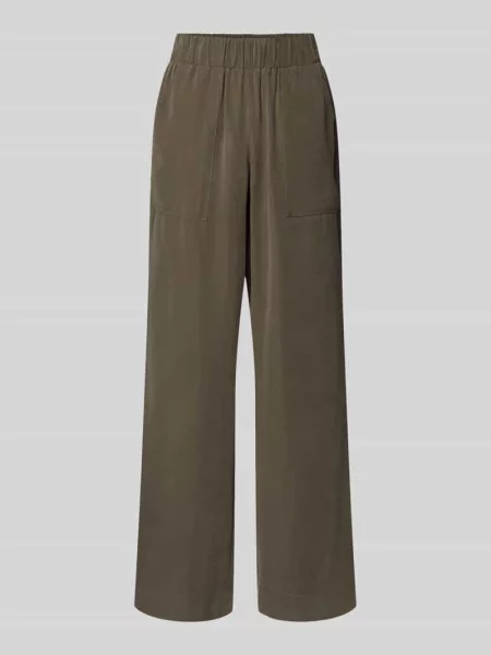 Opus Spodnie Marlena Marou Cargo gruen khaki