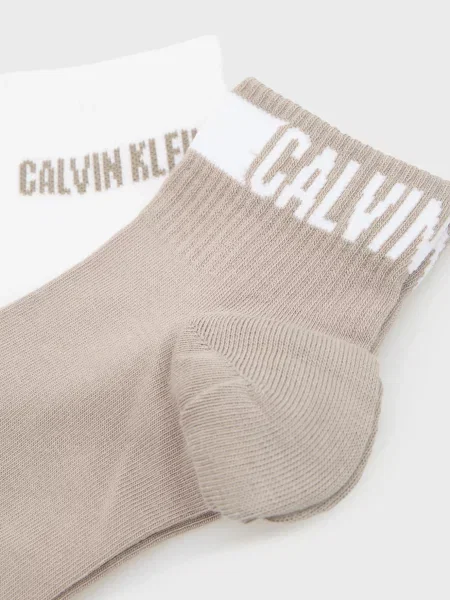 Носки Calvin Klein в полоску с лого