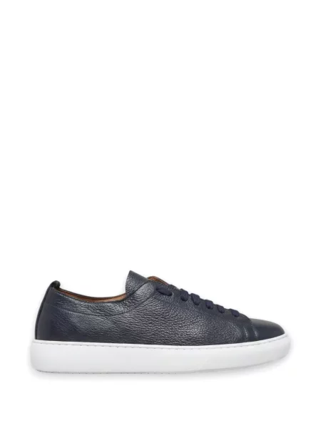 Sneakerși Calce din piele albastru