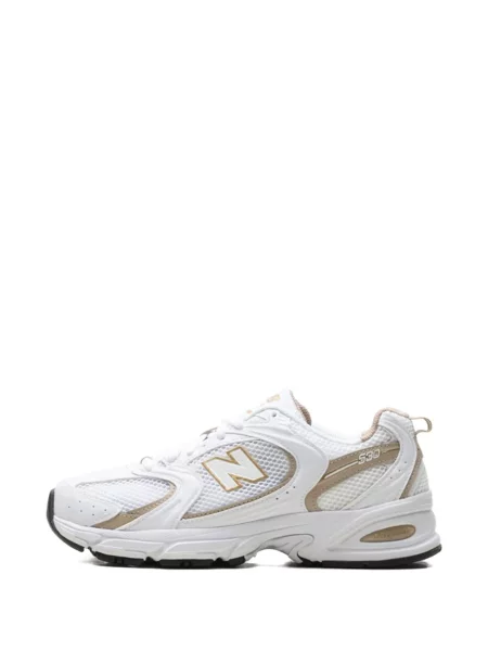 Панталони jogger New Balance с връзки с дантела черно