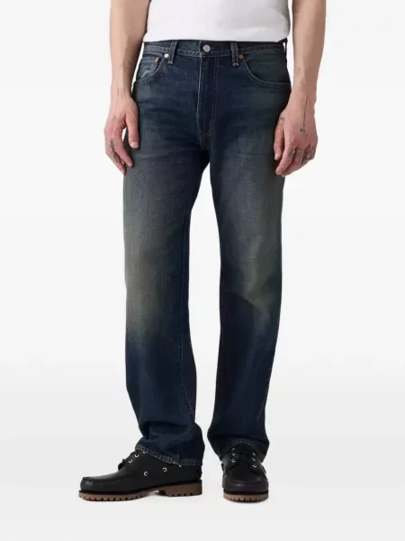 Blugi drepți Levi's® cu talie înaltă albastru