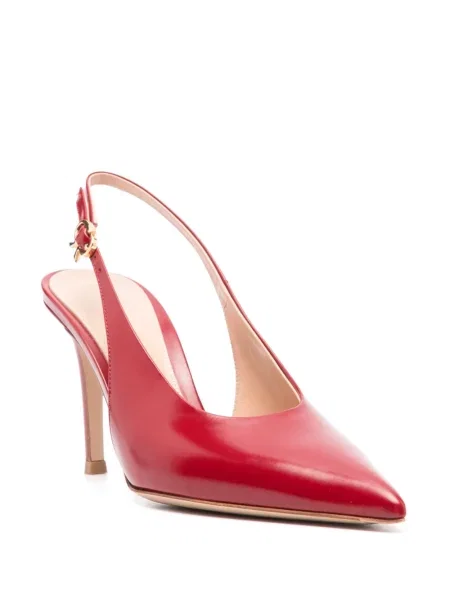 Bateliai Gianvito Rossi slingback raudona