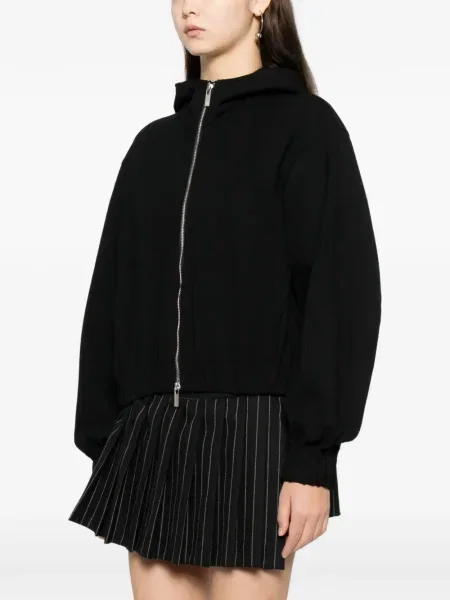 Geacă Helmut Lang cu glugă negru