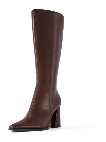 Bershka Škornji burgund