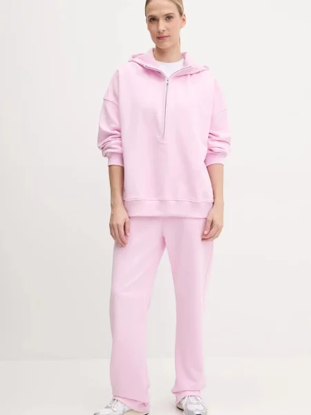 JOYINME bluza Evolve z kapturem gładka Evolve różowy