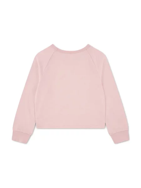 Levi's tričko s dlhým rukávom detské s bavlnou HEART KNIT TOP ružová