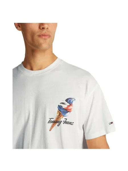 Tricou Tommy Hilfiger alb