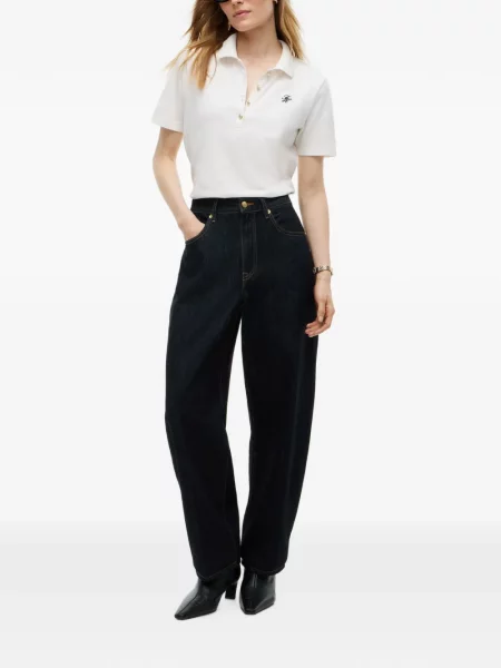 Blugi cu picior larg Tommy Hilfiger albastru