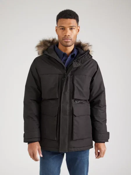 Jack&Jones Parka Star Regular Fit čierna