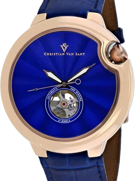 Ceas Christian Van Sant albastru