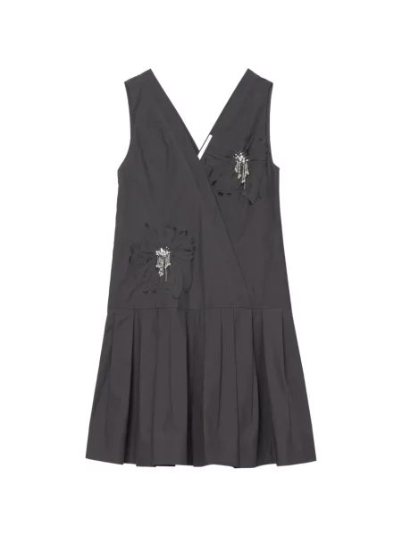 Rochie mini 3.1 Phillip Lim cu model floral gri
