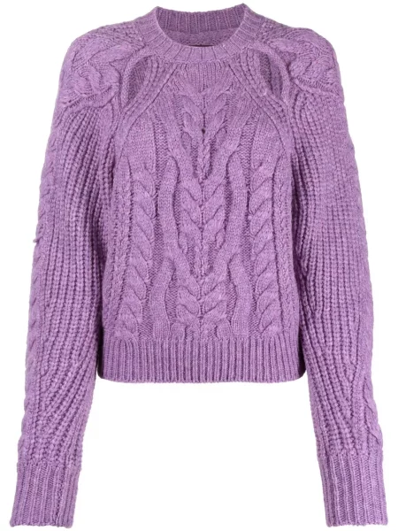 Pulover Isabel Marant tricotate violet