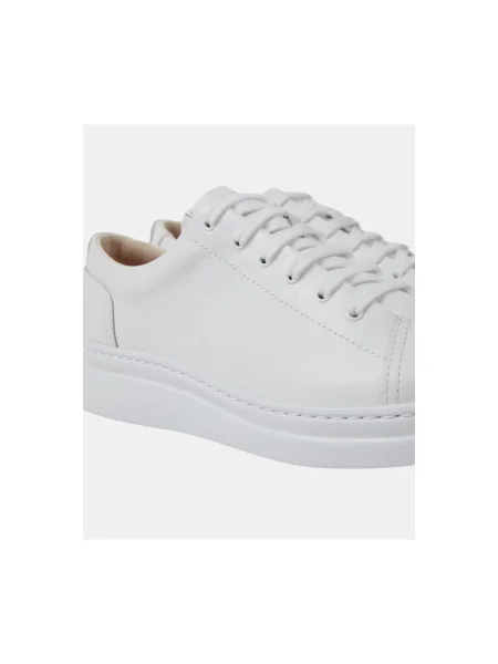Botine Camper din piele alb